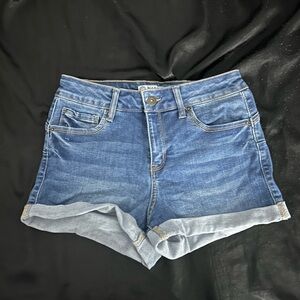 Wax Jean Classic Blue Jean Shorts